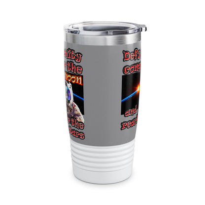 defy conquer reach - Ringneck Tumbler, 20oz (grey)