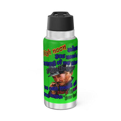 high noon - Gator Tumbler, 32oz  (logo green)