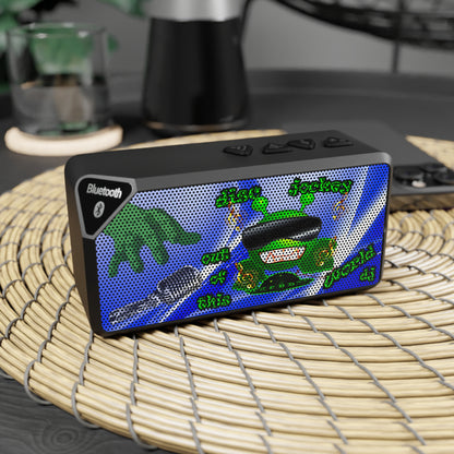 disc jockey - Jabba Bluetooth Speaker (blue-white wave)