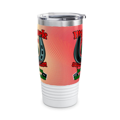 my luck - Ringneck Tumbler, 20oz (yellow-orange wave)