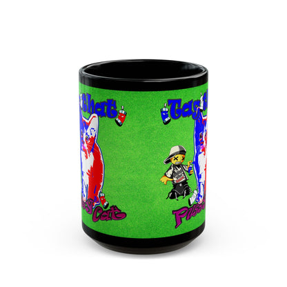 tag that - Black Mug (green turf)