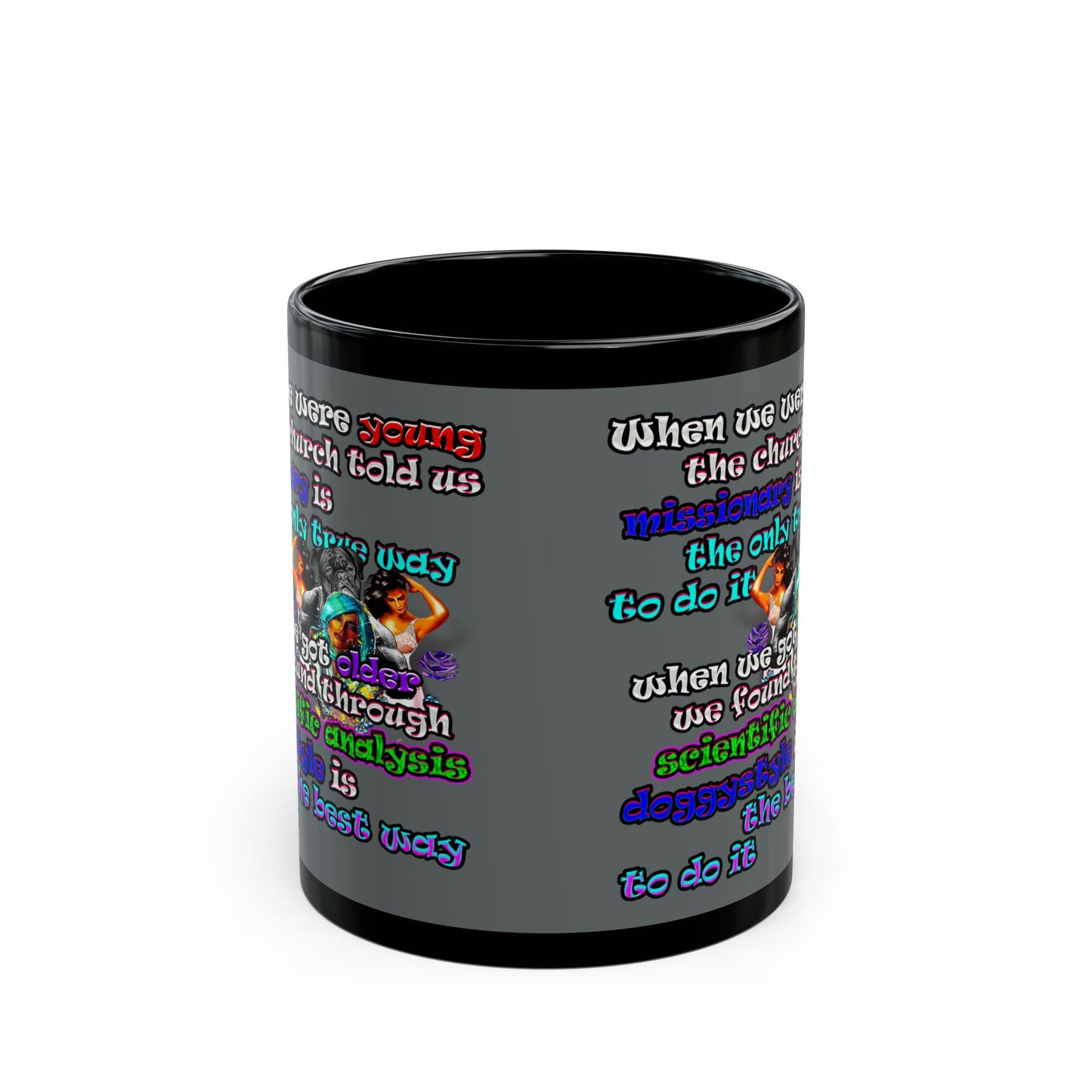 doggystyle - Black Mug (dark grey)