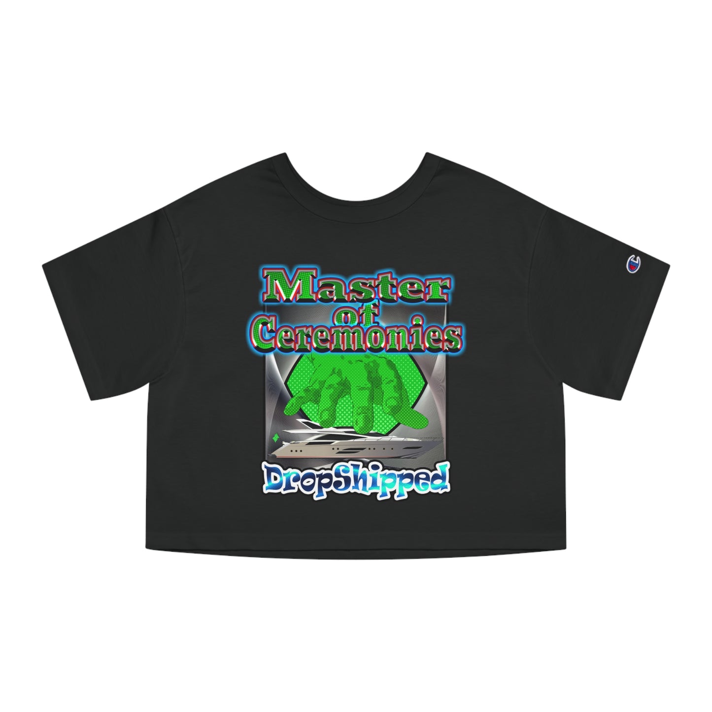 logo - Champion Women's Heritage Cropped T-Shirt