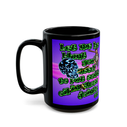 og - Black Mug (purple-pink wave)