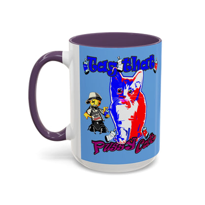 tag that - Accent Mug (light blue)