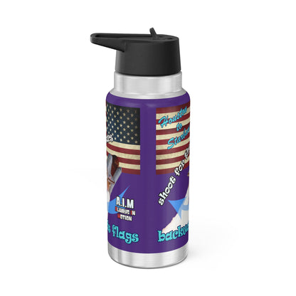 shoot for the stars - Gator Tumbler, 32oz (purple)