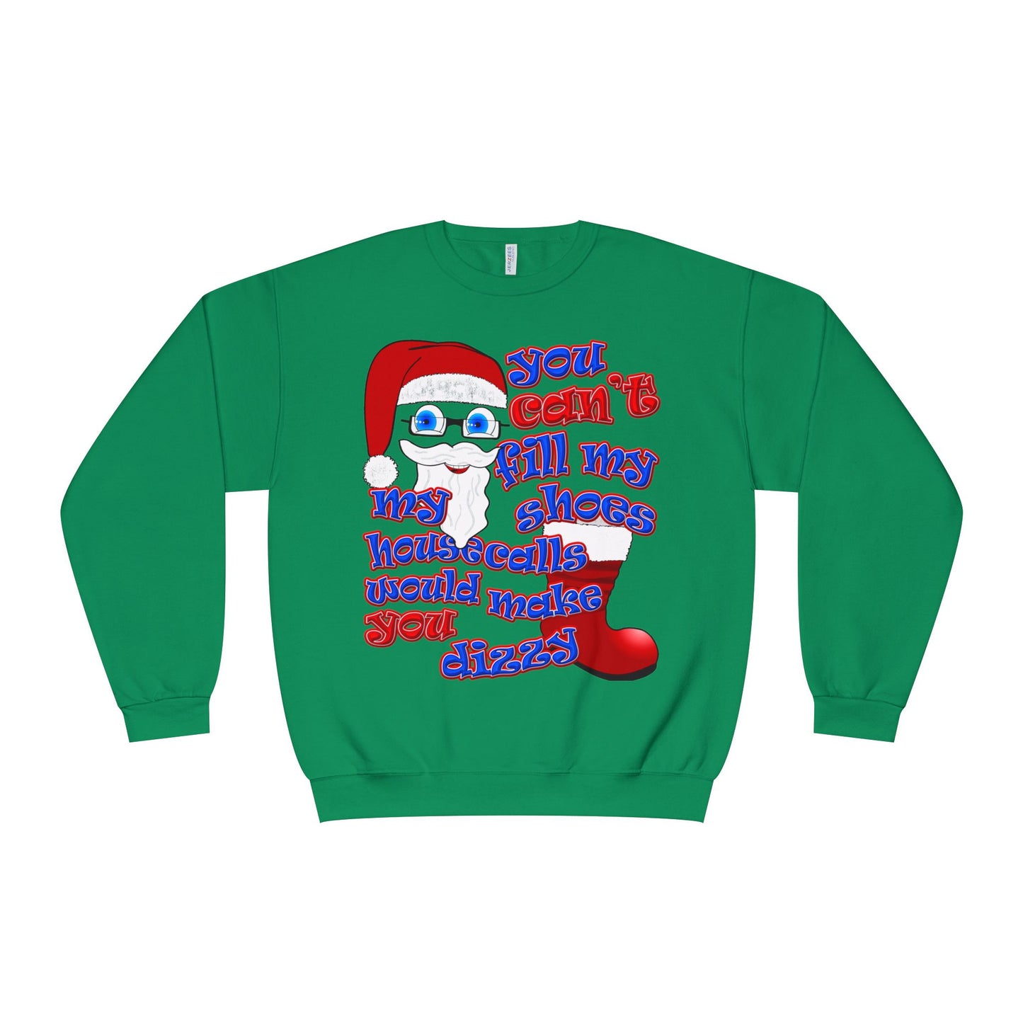 santa's shoes - Unisex NuBlend® Crewneck Sweatshirt