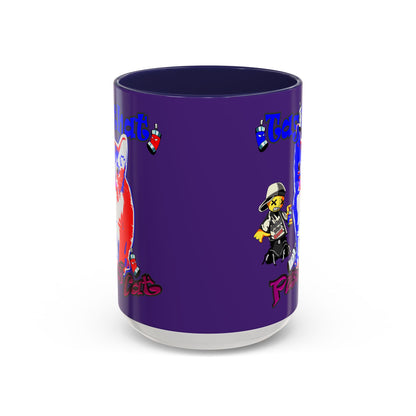 tag that - Accent Mug (purple)