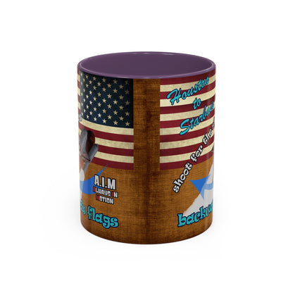shoot for the stars - Accent Mug (brown papyrus)