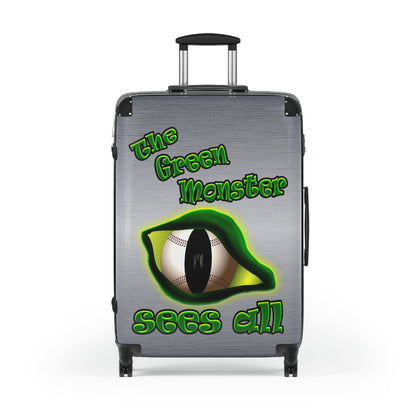 green monster - Suitcase (brushed nickel)