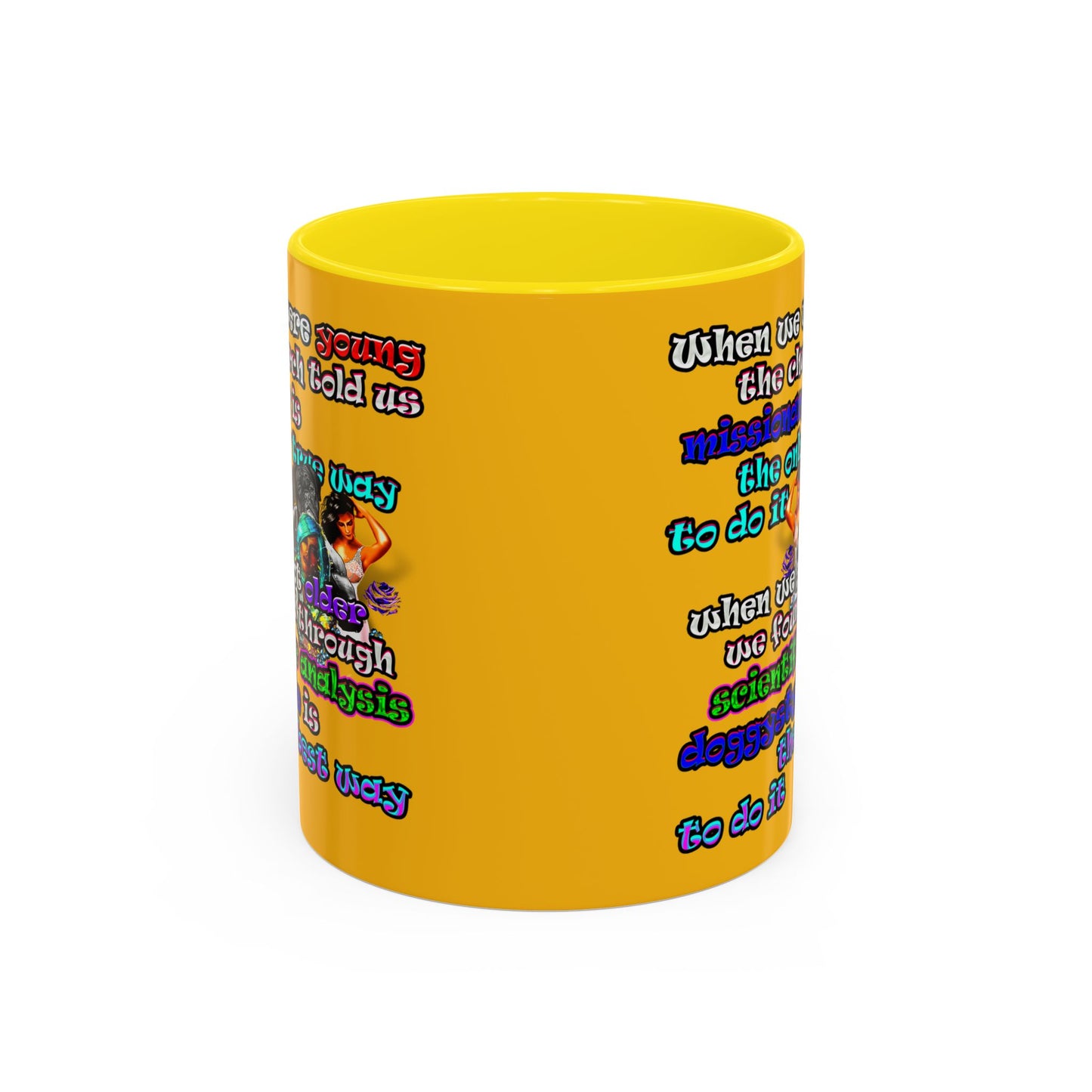 doggystyle - Accent Mug (yellow)
