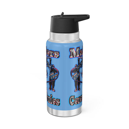 em cee squared - Gator Tumbler, 32oz (light blue)