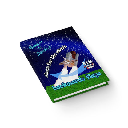 shoot for the stars - journal-blank ('snoops' background)
