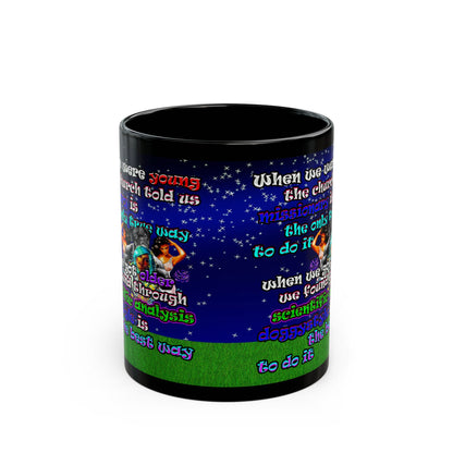 doggystyle - Black Mug ('snoops' background)