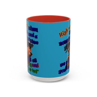 high noon - Accent Mug (turquoise)