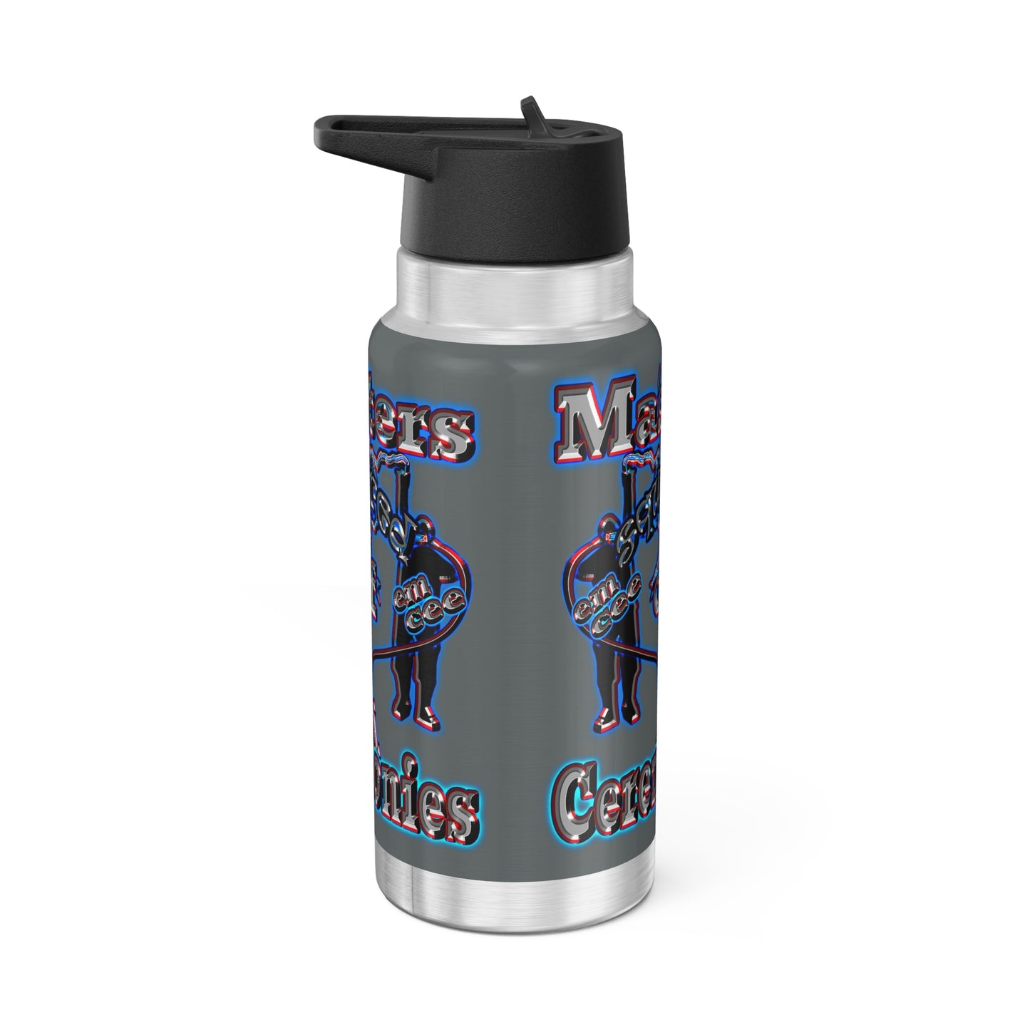 em cee squared - Gator Tumbler, 32oz (dark grey)
