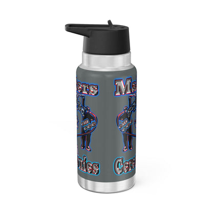 em cee squared - Gator Tumbler, 32oz (dark grey)