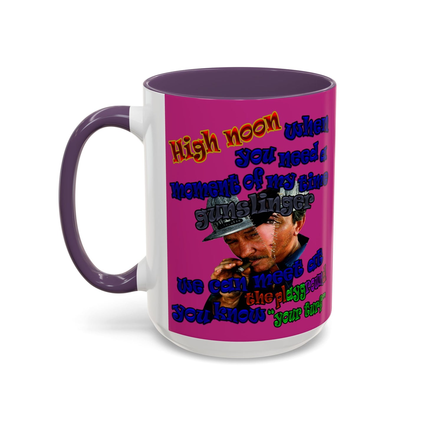 high noon - Accent Mug (pink)