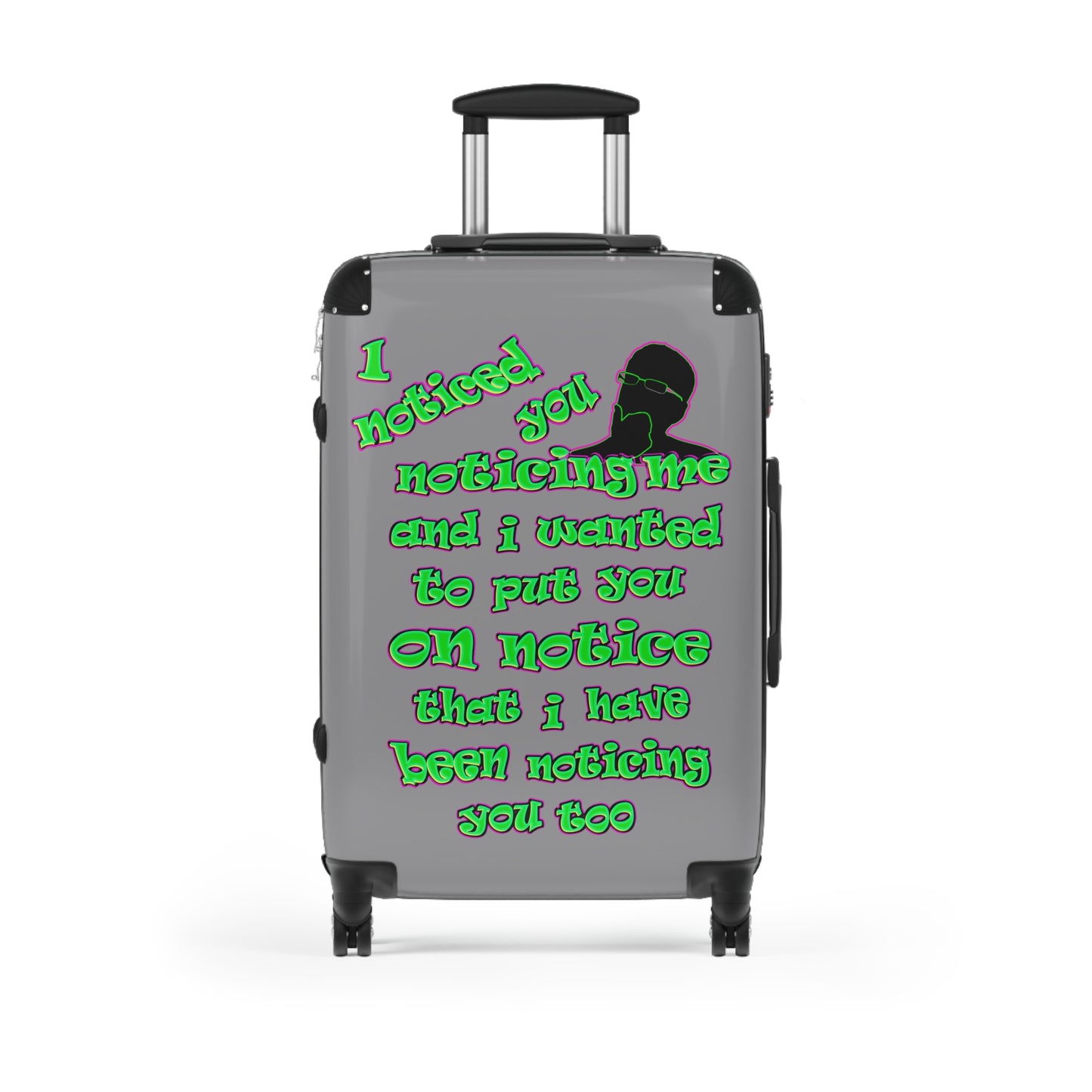 noticed you noticing - Suitcase (grey)