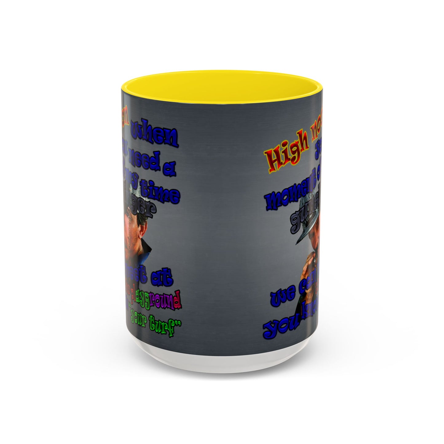 high noon - Accent Mug (grey-light grey)