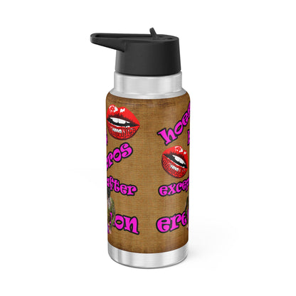 hoes b4 bros - Gator Tumbler, 32oz  (brown papyrus)