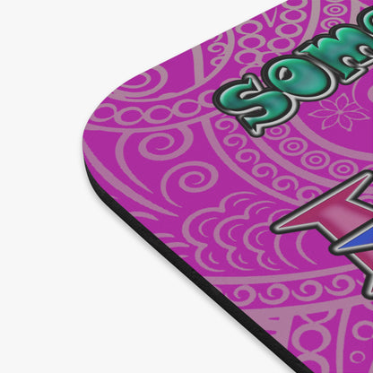 declaration of the independents - Mouse Pad (Rectangle) (pink swirl)