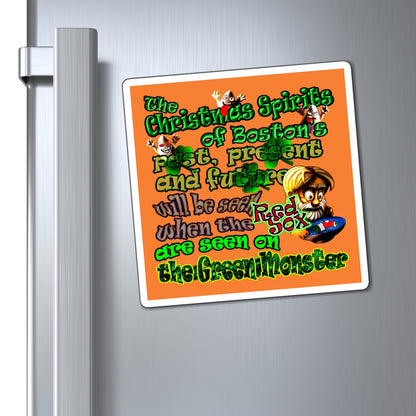 christmas spirits of boston - Magnets - (crusta)