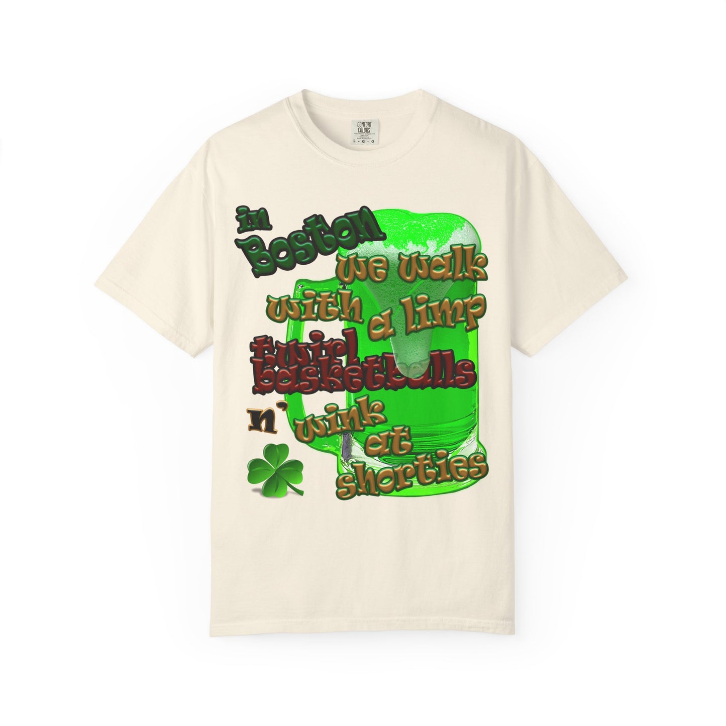 celtics logo - Unisex Garment-Dyed T-shirt