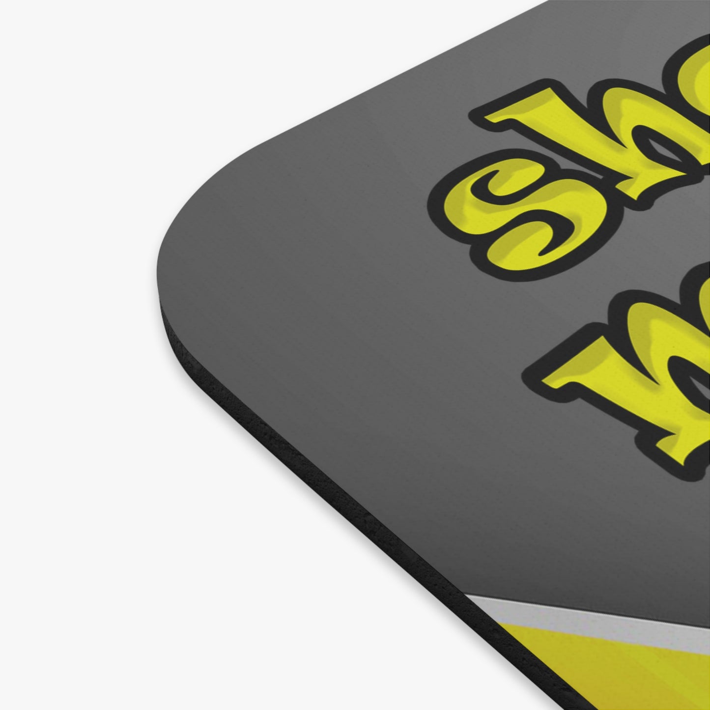shoot the moon again - Mouse Pad (Rectangle) (rainbow split)