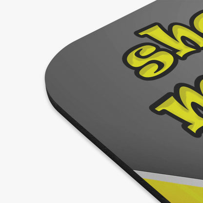 shoot the moon again - Mouse Pad (Rectangle) (rainbow split)