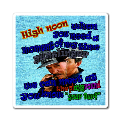 high noon - Magnets - (faded blue)
