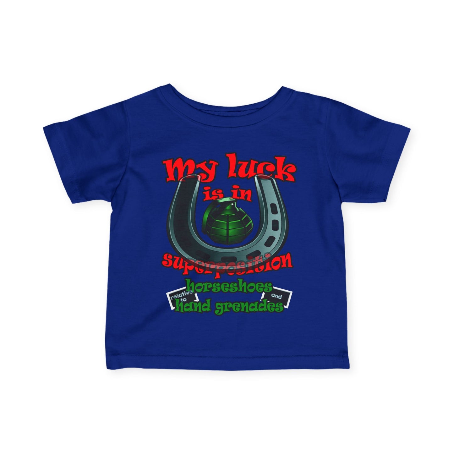 my luck - Infant Fine Jersey Tee