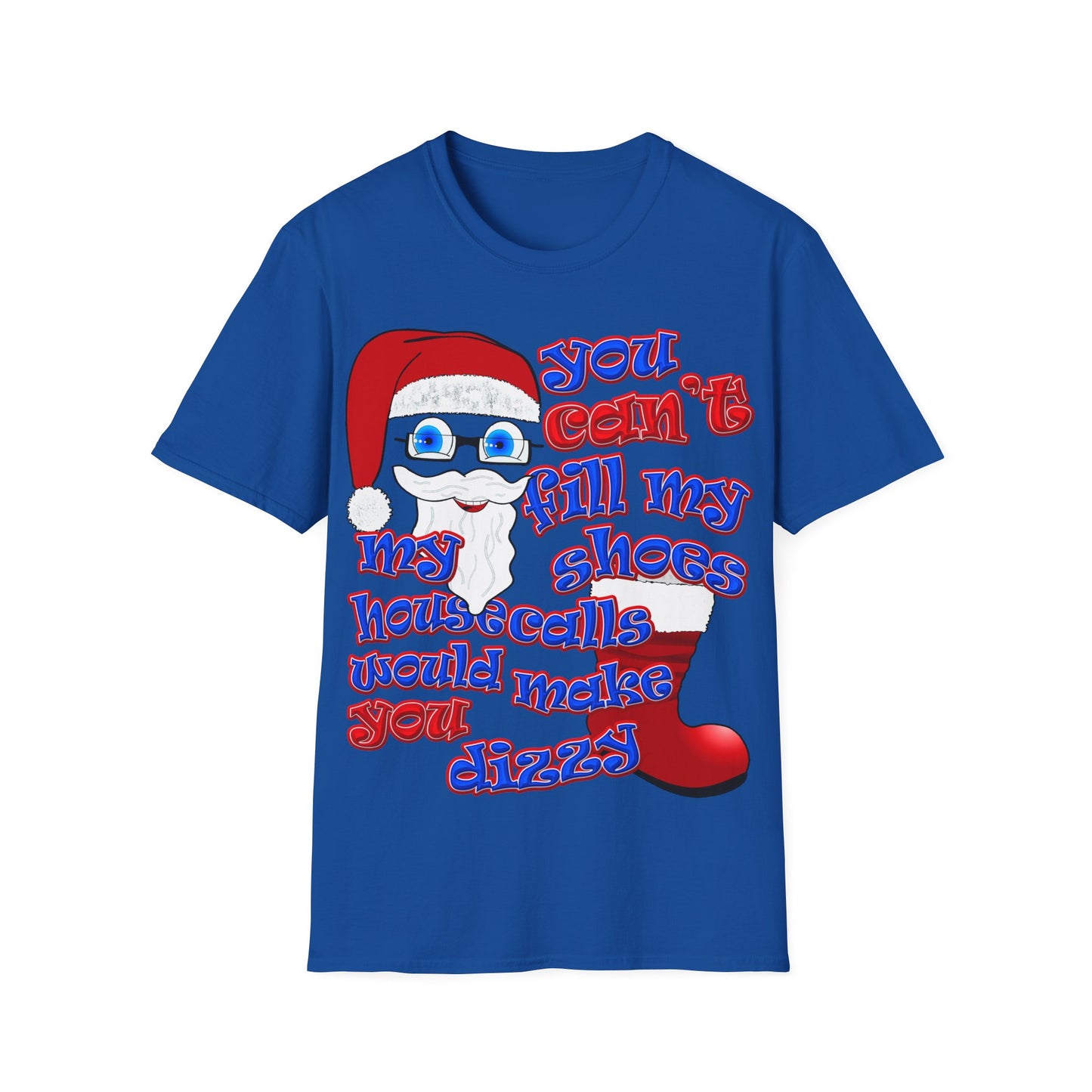 santa's shoes - Unisex Softstyle T-Shirt