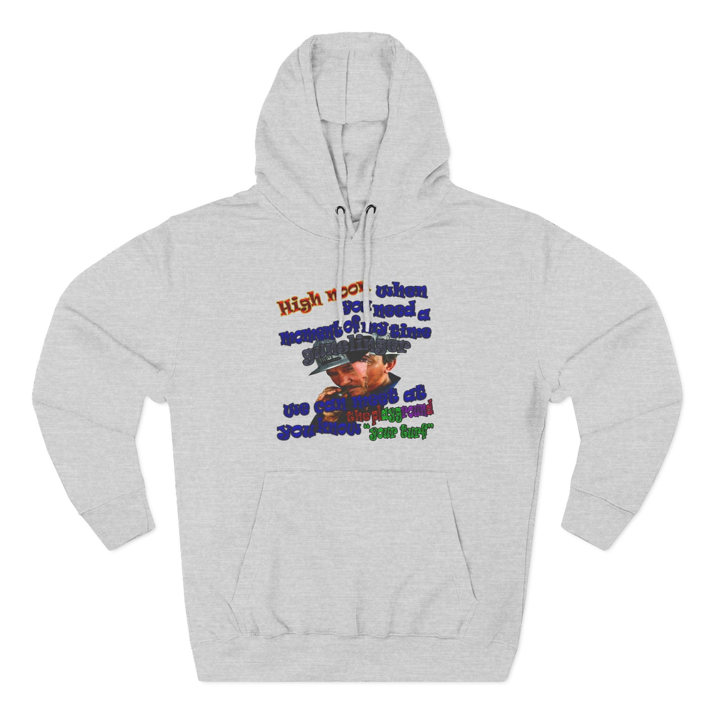 high noon - Three-Panel Fleece Hoodie