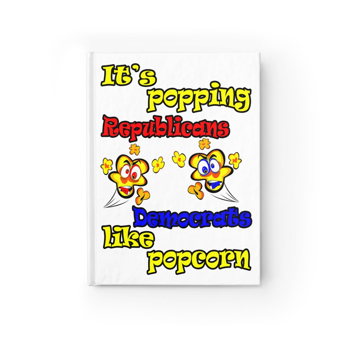 popping like popcorn - journal-blank (white)