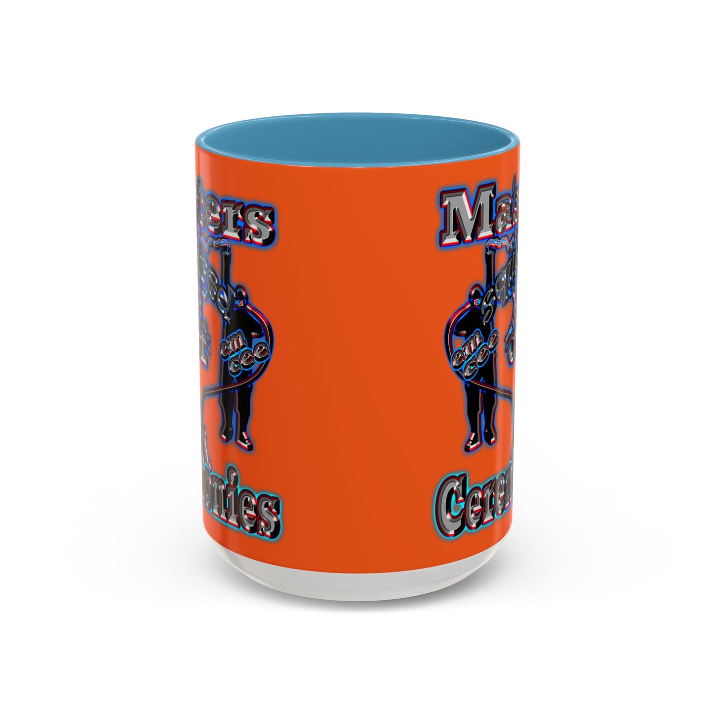 em cee squared - Accent Mug (orange)