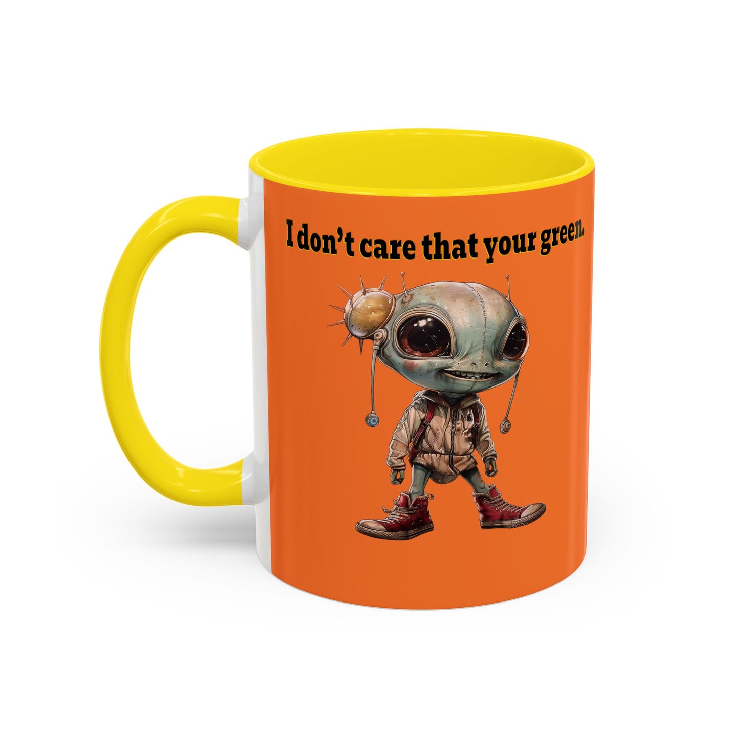 I don't care that your grey - Accent Mug (crusta)
