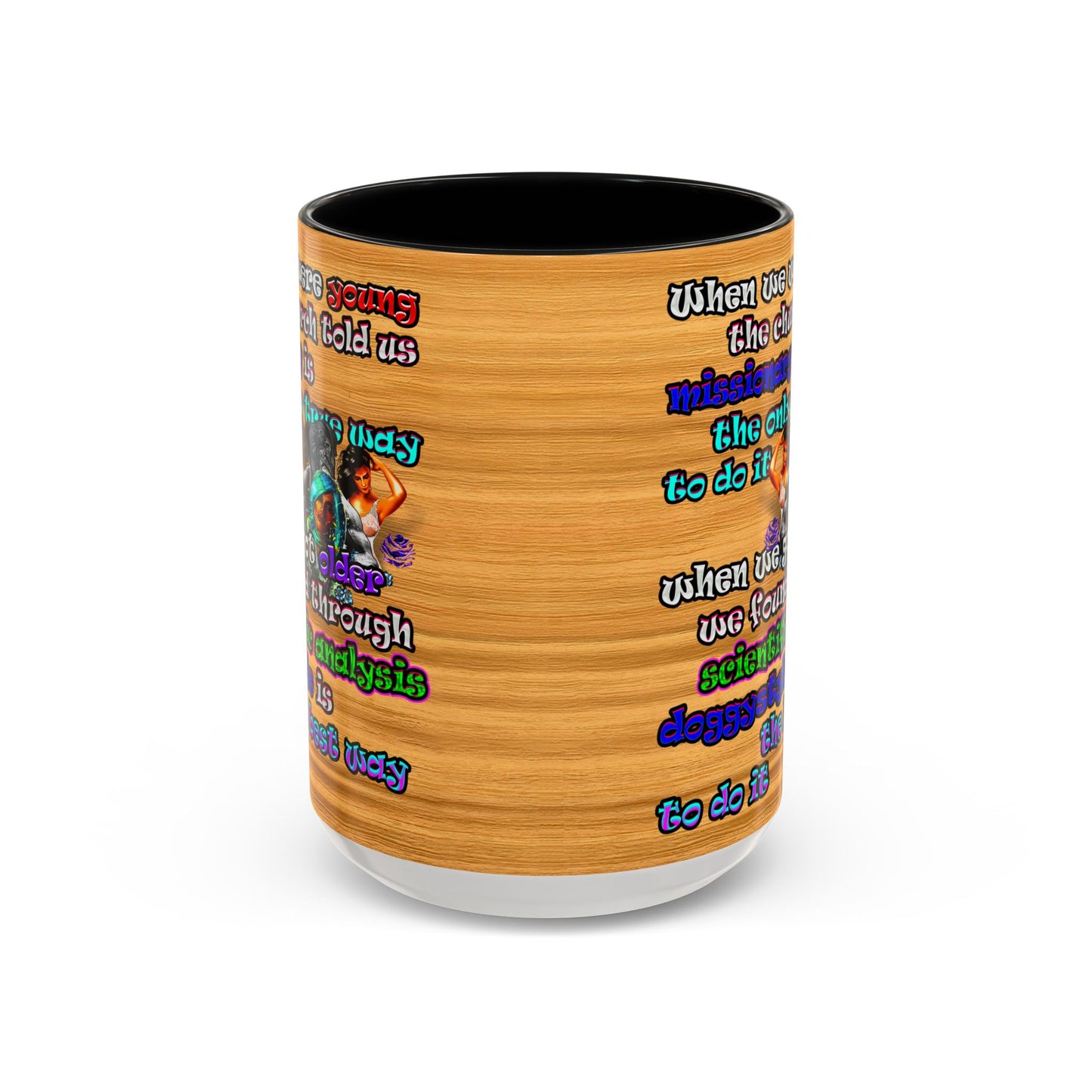 doggystyle - Accent Mug (butterscotch wood finish)