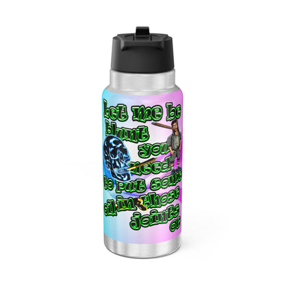 og - Gator Tumbler, 32oz  (light blue-pink wave)