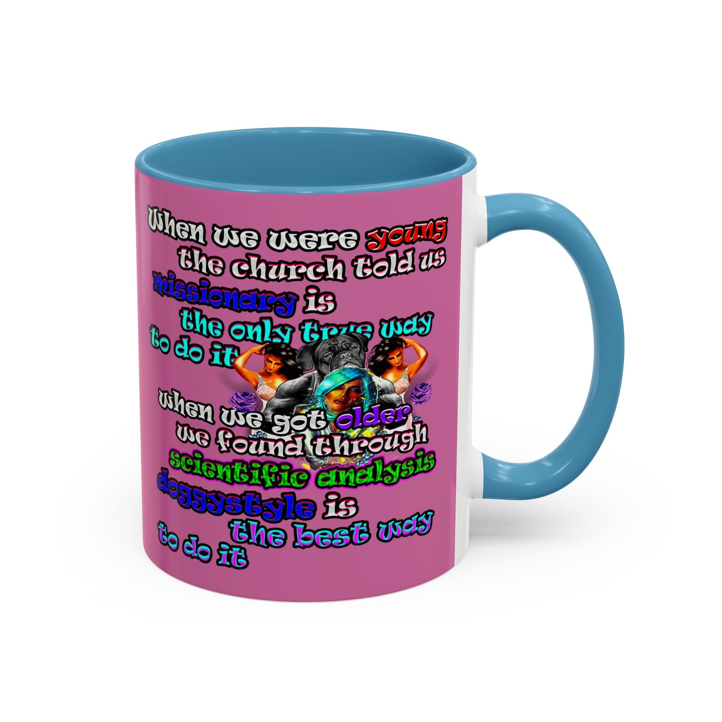 doggystyle - Accent Mug (light pink)