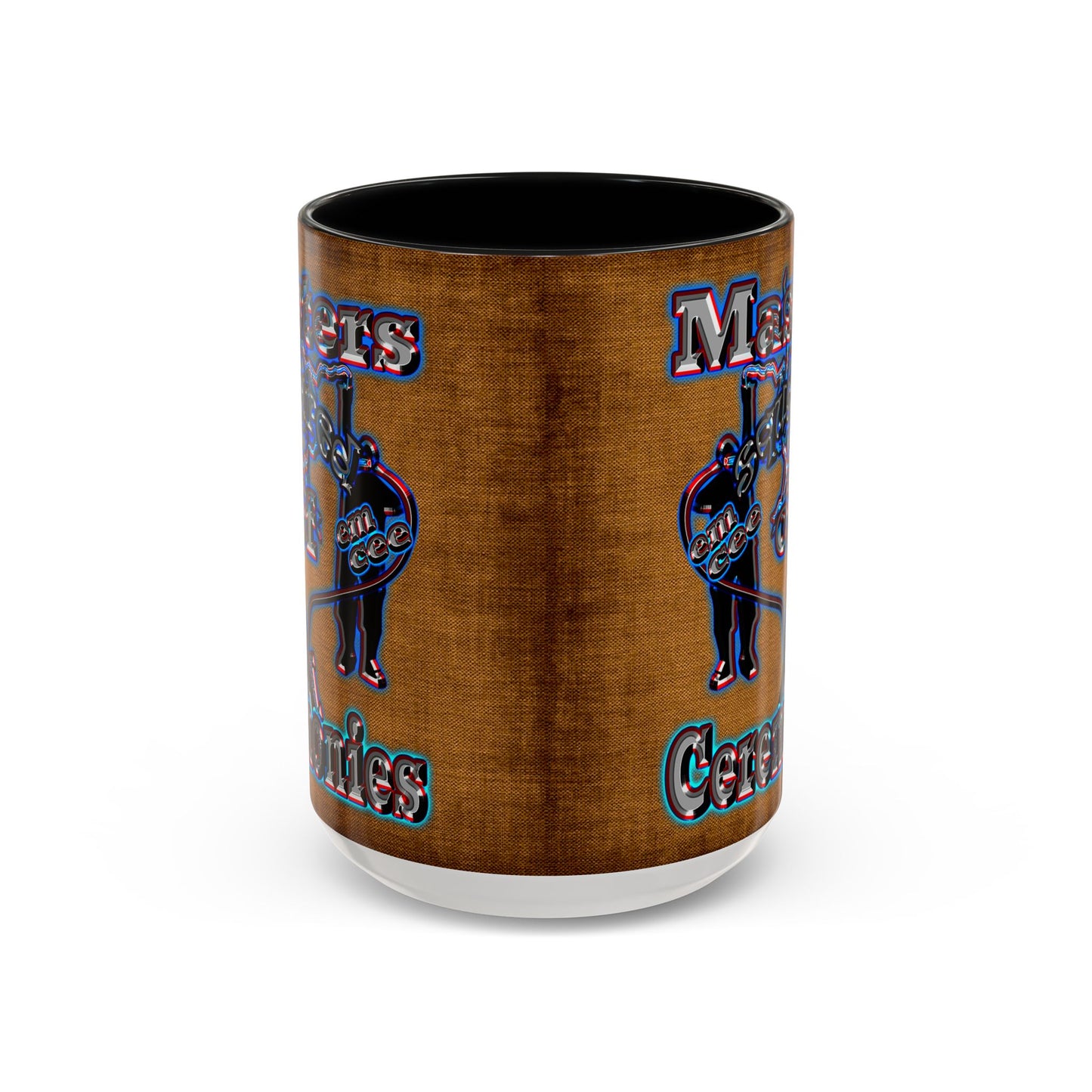 em cee squared - Accent Mug (brown papyrus)