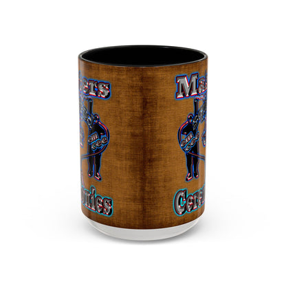 em cee squared - Accent Mug (brown papyrus)