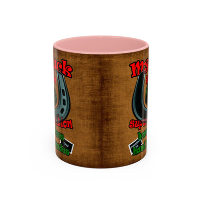 my luck - Accent Mug (brown papyrus)