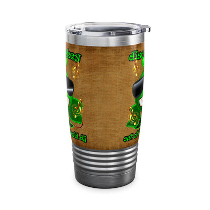 disc jockey - Ringneck Tumbler, 20oz (brown papyrus)
