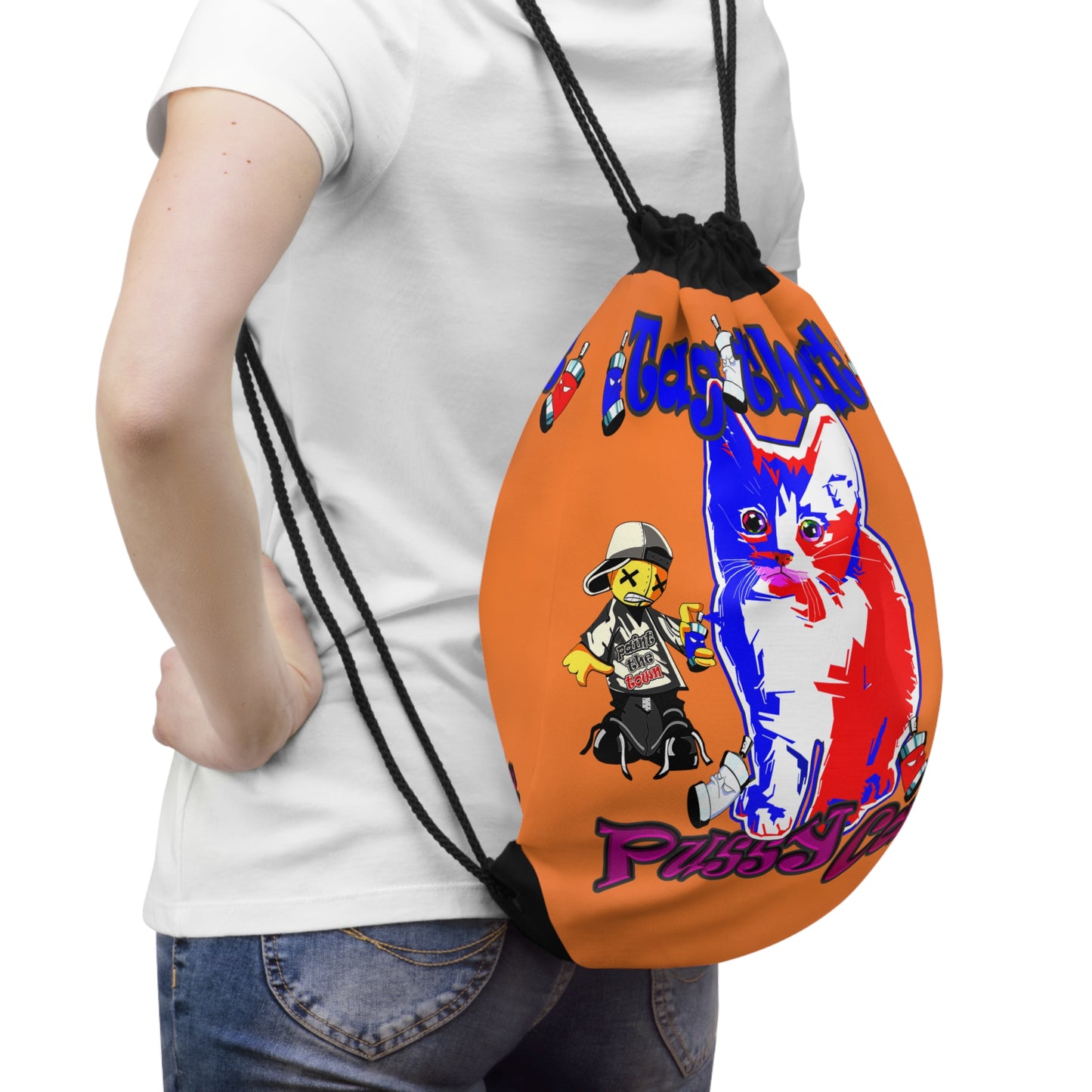 tag that - Drawstring Bag (crusta)