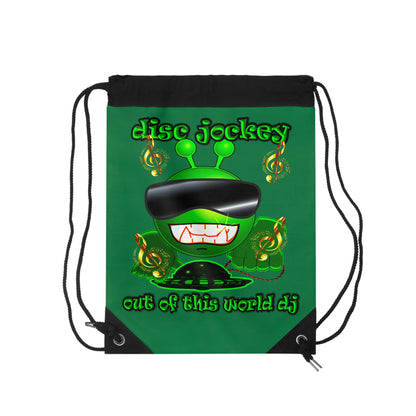 disc jockey - Drawstring Bag (dark green)