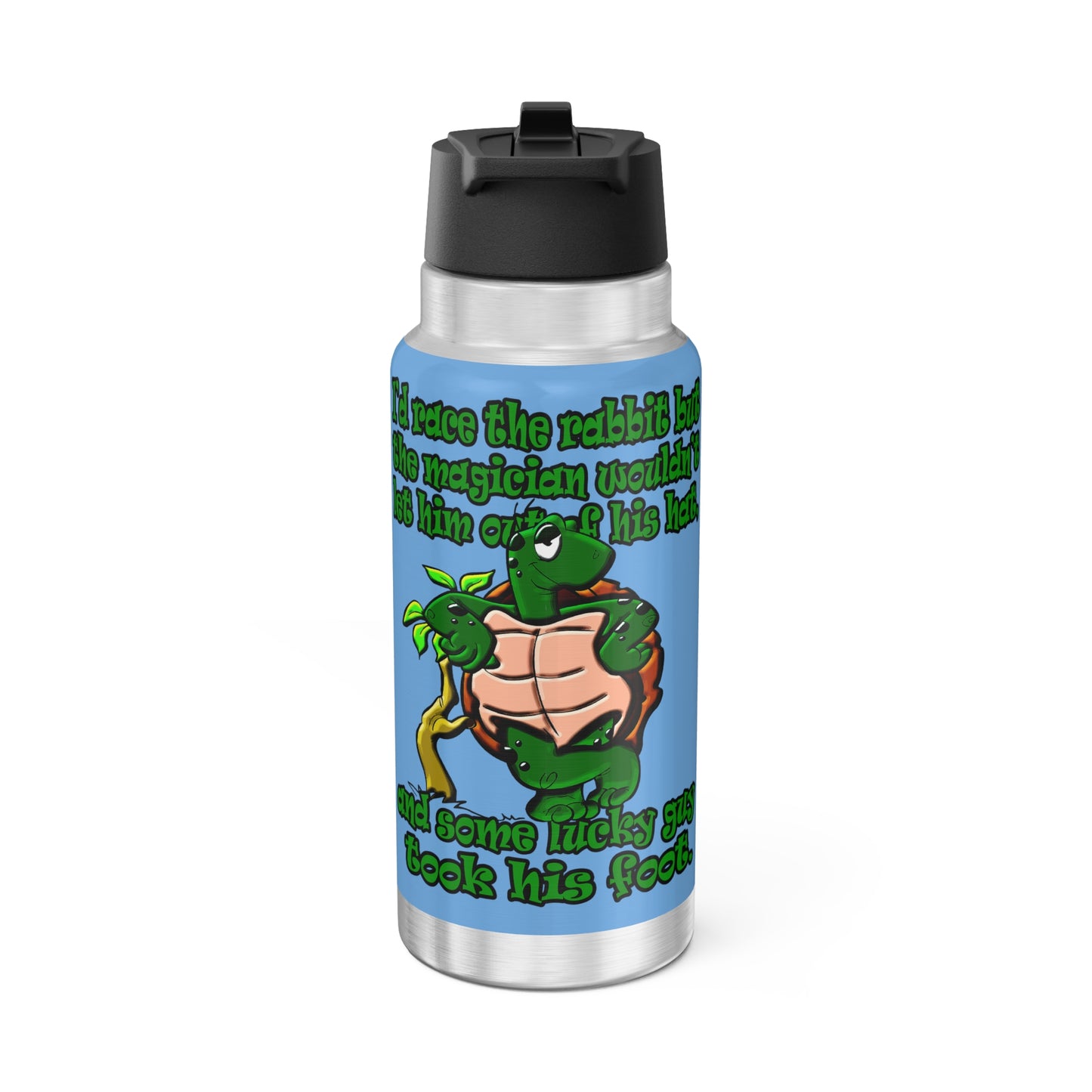 turtle race - Gator Tumbler, 32oz (light blue)