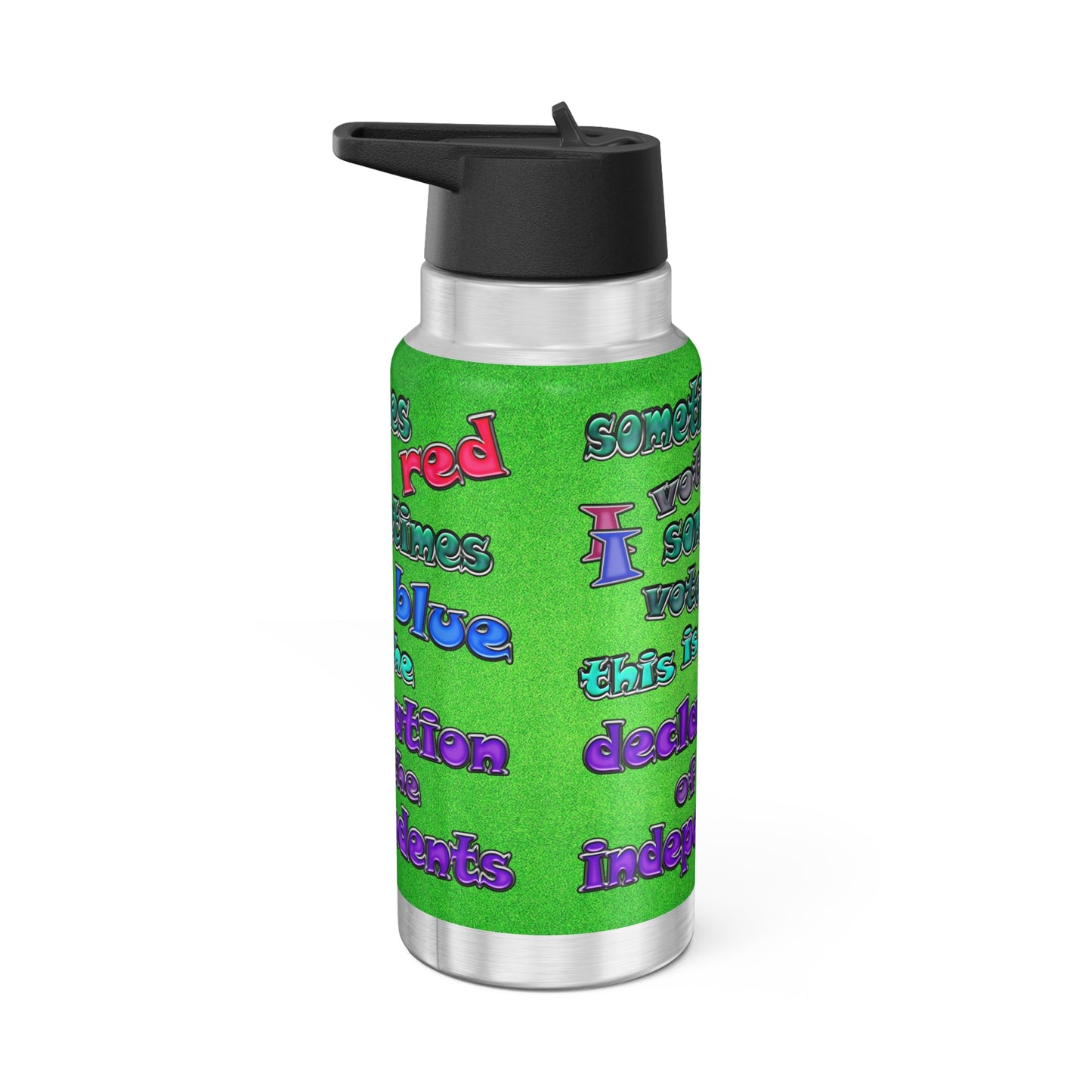 declaration of the independents - Gator Tumbler, 32oz  (green turf)