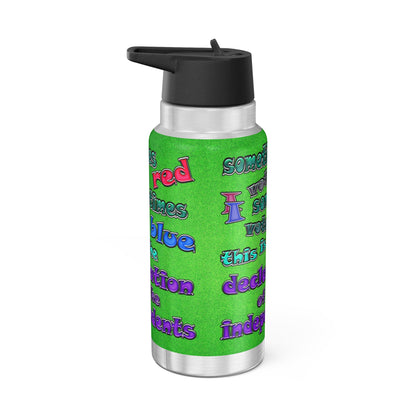 declaration of the independents - Gator Tumbler, 32oz  (green turf)