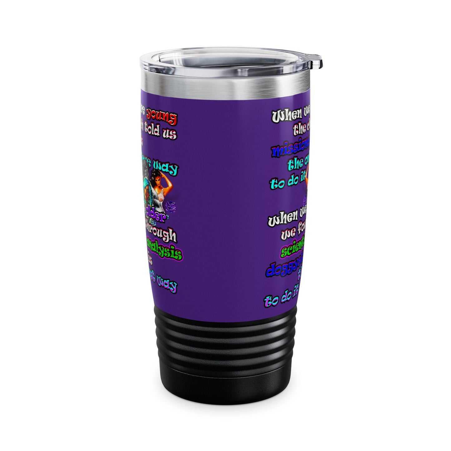 doggystyle - Ringneck Tumbler, 20oz (purple)